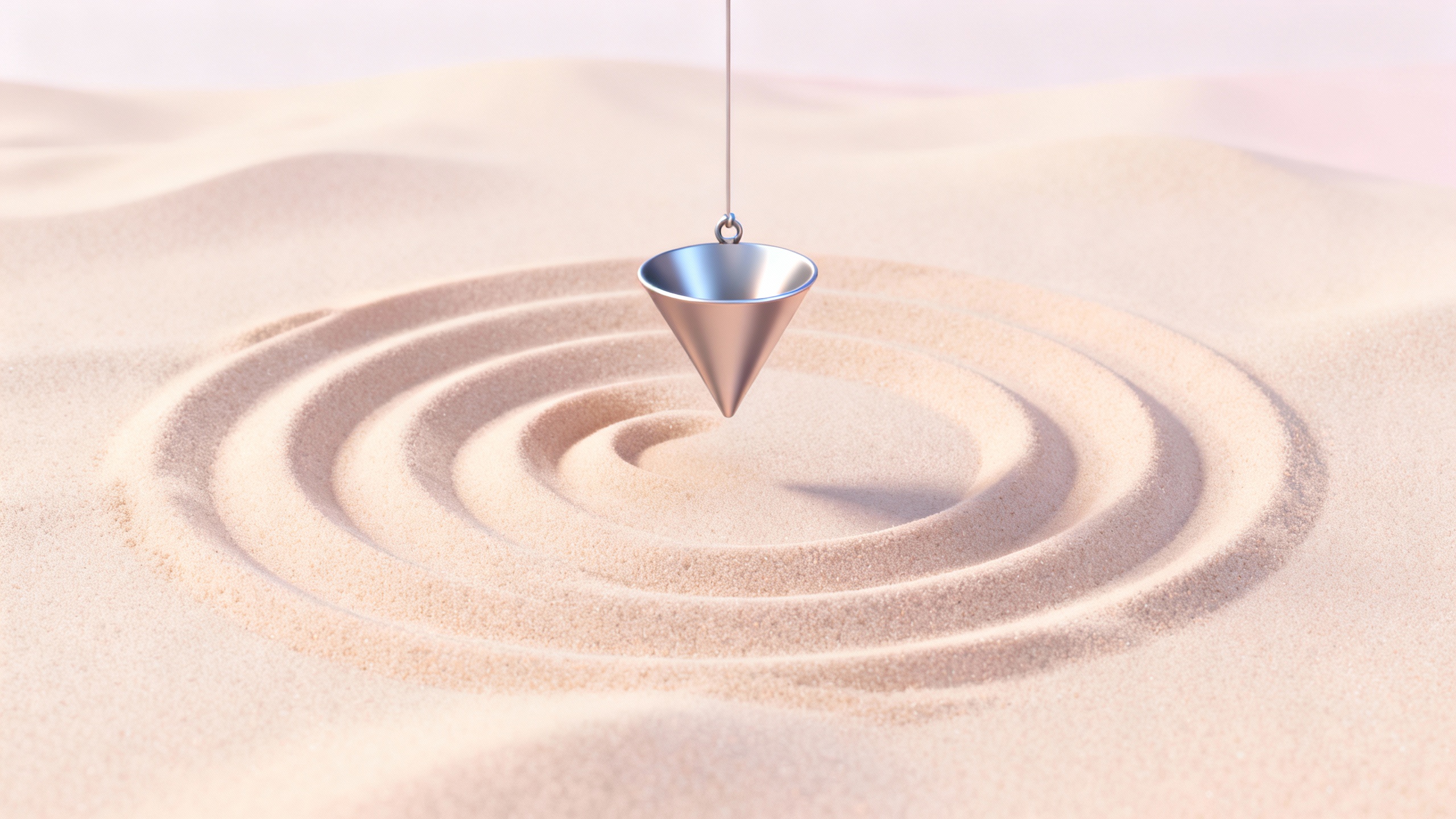 Sand Pendulum Painting